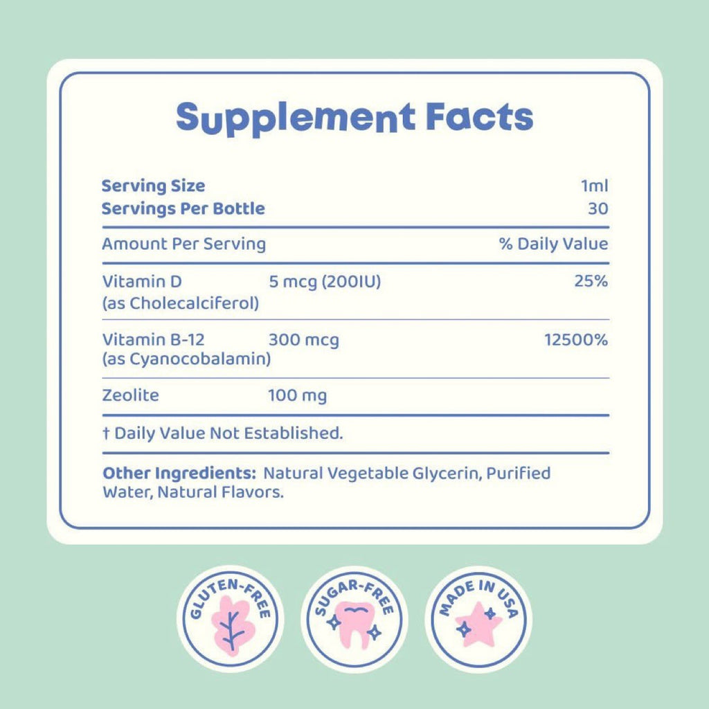 30ml Children's Zeolite Drops - Berry Flavor