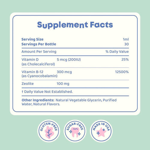 30ml Children's Zeolite Drops - Berry Flavor